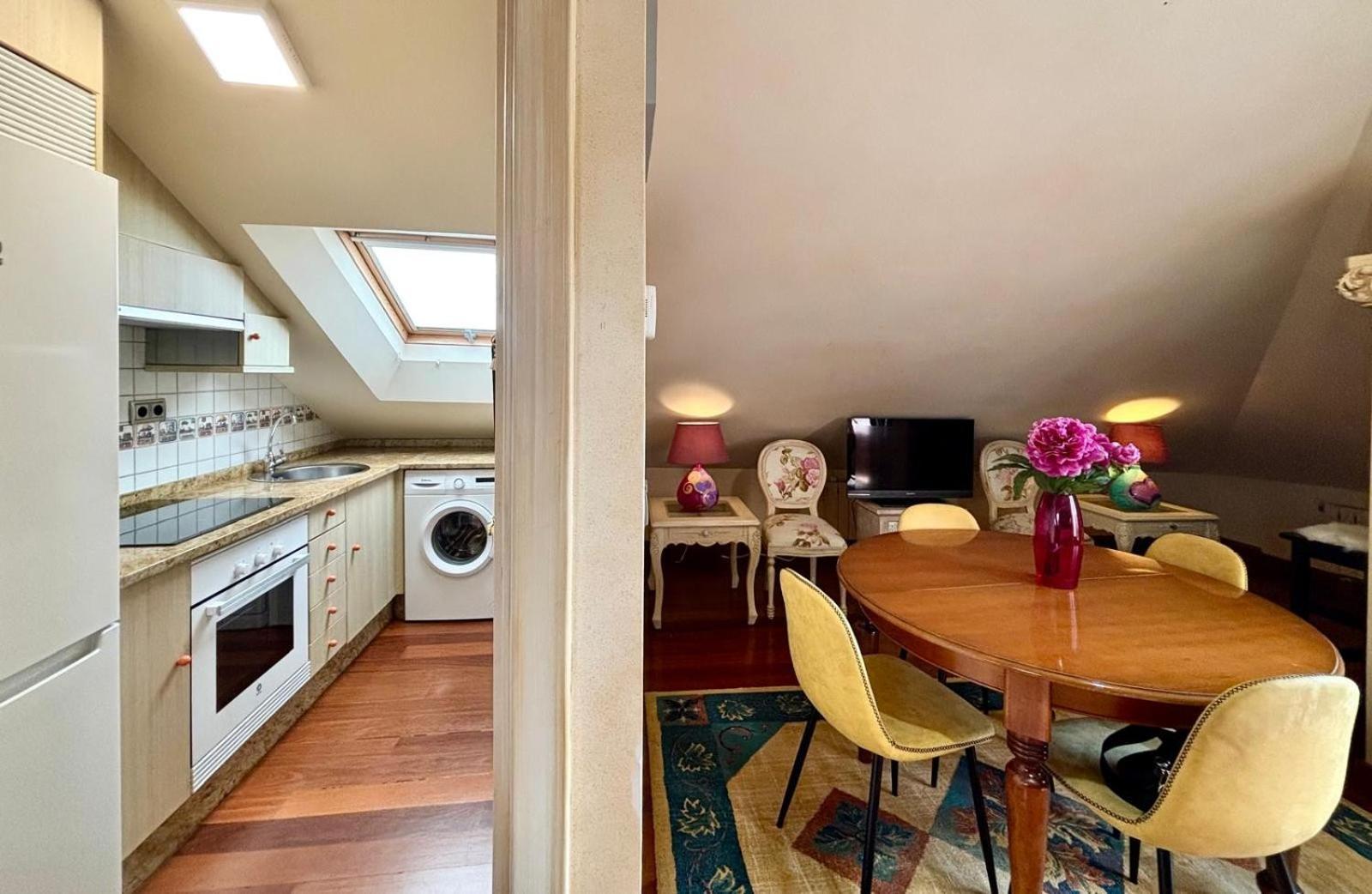 Hoibai, Raina, Atico, Con Vistas Al Casco Historico De Baiona, Galicia Apartment ภายนอก รูปภาพ